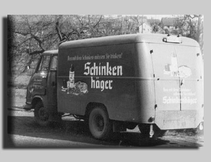 Erster Lieferwagen aus dem Jahre 1957 - 1958